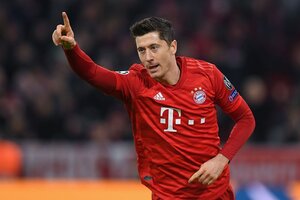 ¡Atento, Barcelona! Lewandowski sinceró sus ganas de jugar allí (Fuente: AFP)