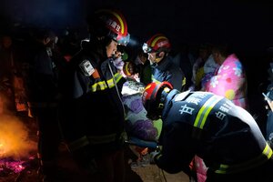 Tragedia en China: 21 atletas murieron por hipotermia en una carrera de montaña (Fuente: AFP)