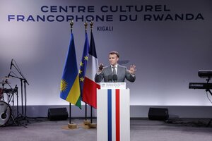 Emmanuel Macron reconoció "las responsabilidades" de Francia en el genocidio de Ruanda (Fuente: AFP)
