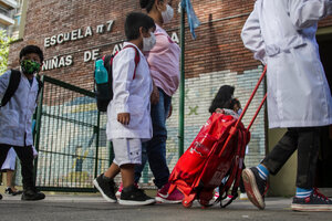 Clases en Ciudad de Buenos Aires: el Gobierno porteño impulsa el regreso a la presencialidad de jardín y primaria (Fuente: Bernardino Avila)