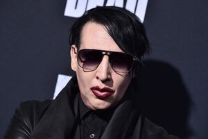 Marilyn Manson fue denunciado por abuso sexual y psicológico por otra ex pareja (Fuente: AFP)
