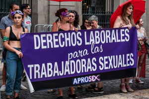 La Justicia española habilitó la creación del sindicato de trabajadoras sexuales (Fuente: AFP)
