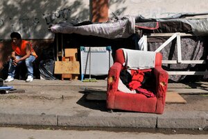 El gobierno porteño informó que hay 2500 personas en situación de calle (Fuente: Sandra Cartasso)