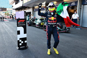 Fórmula 1: Checo Pérez se impuso en Azerbaiyán (Fuente: Prensa Fórmula 1)