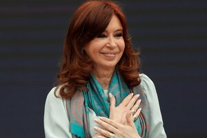 Cristina Kirchner saludó a los periodistas que informan "con responsabilidad y veracidad" (Fuente: EFE)