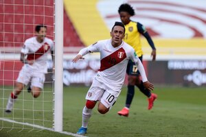 Eliminatorias 2021: Perú sorprendió a Ecuador y le ganó 2-1 (Fuente: AFP)