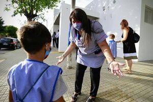 Gollan dijo que podrían volver las clases presenciales en la provincia de Buenos Aires (Fuente: Télam)