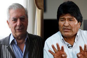 El mensaje mordaz de Evo Morales a Mario Vargas Llosa por su rol en las elecciones de Perú