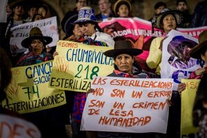 Avanza el juicio contra Fujimori por las esterilizaciones forzadas