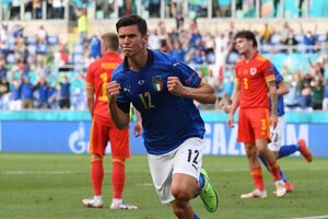 Eurocopa: Italia le ganó a Gales y marcó una racha histórica (Fuente: AFP)