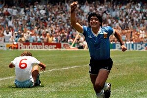 16:09, la hora exacta para revivir el gol de Maradona a los ingleses