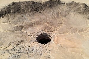 Yemen: por qué el "pozo del infierno" tiene desconcertados a los geólogos (Fuente: AFP)