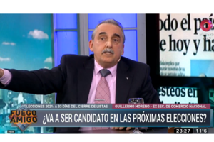 Guillermo Moreno: “Voy a ser candidato a diputado por la provincia de Buenos Aires”