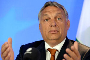 Orban justificó su ley homoodiante para Hungría: "Estoy defendiendo los derechos de los homosexuales" (Fuente: AFP)