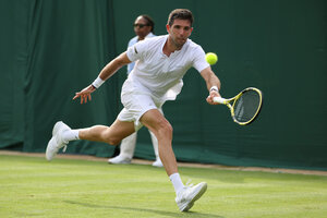 Bagnis y Delbonis se despidieron de Wimbledon (Fuente: AFP)