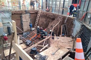 Derrumbe en una obra en construcción en Palermo: hay tres heridos (Fuente: Emergencias BA)