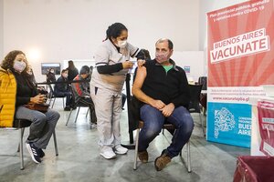 Coronavirus: Argentina superó el 50 por ciento de vacunados mayores de 18 años con una dosis  (Fuente: Leandro Teysseire)