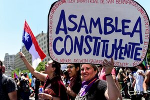 Mañana arranca la Convención Constituyente en Chile (Fuente: AFP)
