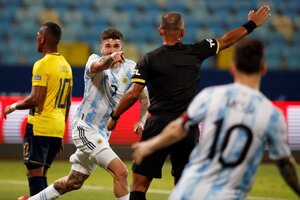 Argentina goleó a Ecuador en la Copa América: otra prueba de fuego superada (Fuente: NA)