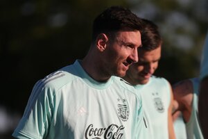 La Argentina quiere verlo a Messi campeón (Fuente: Prensa AFA)