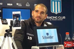 Lisandro López no ve a Racing como campeón de la Copa Libertadores (Fuente: Télam)