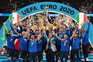 Italia es el campeón de la Eurocopa al superar por penales a Inglaterra (Fuente: AFP)