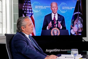 Biden le agradeció a Alberto Fernández su lucha contra el cambio climático  