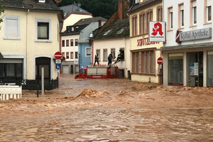 En Alemania y Bélgica un temporal dejó al menos 42 muertos (Fuente: AFP)