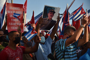 Cuba: acto de "reafirmación revolucionaria" en La Habana (Fuente: AFP)