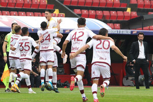 Liga Profesional: Lanús goleó 4 a 1 Colón en Santa Fe (Fuente: Twitter LPF)