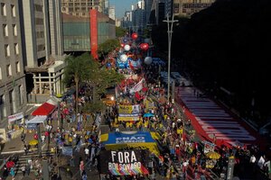 Brasil: cientos de miles depersonas repudiaron a Jair Bolsonaro 