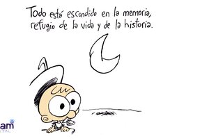"La memoria", el emblemático tema de León Gieco dibujado por Rep