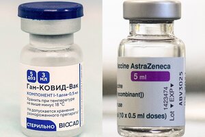 Coronavirus: en Rusia investigarán la combinación de las vacunas Sputnik V con AstraZeneca (Fuente: AFP)