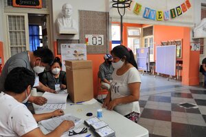 Vacunarán contra la covid a las autoridades de mesa para las elecciones 2021 (Fuente: Enrique García Medina)