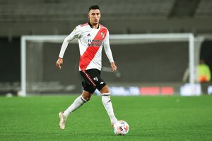 Matías Suárez, descartado en River para jugar ante Huracán (Fuente: Prensa River)