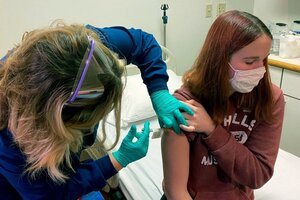 Comienza la vacunación a adolescentes