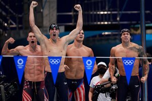 Juegos Olímpicos: ajustado éxito de Estados Unidos en la natación  (Fuente: AFP)