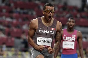 Juegos Olímpicos: el canadiense Andre de Grasse, rey en los 200 metros (Fuente: AFP)