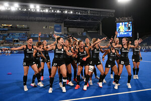 Las Leonas van por la gloria olímpica en Tokio (Fuente: EFE)