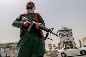 Afganistán: los talibanes reprimieron una protesta por la bandera tricolor (Fuente: EFE)