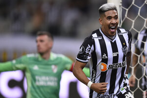 River perdió por goleada ante Mineiro y se despidió de la Copa Libertadores (Fuente: AFP)