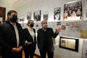 Leandro Santoro y Gisela Marziotta visitaron la casa de Ana Frank (Fuente: Guadalupe Lombardo)