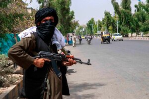 ¿Qué hará el Talibán con las armas abandonadas por Washington? (Fuente: EFE)