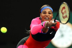 Serena Williams también se bajó del US Open (Fuente: AFP)