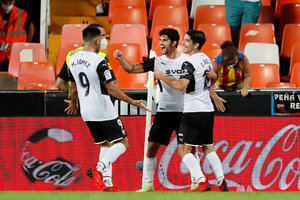 Liga de España: Valencia y Mallorca quedaron punteros (Fuente: EFE)