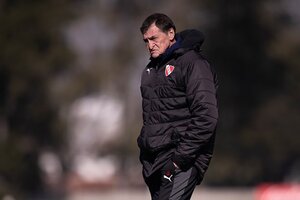 Independiente: Falcioni lamentó la salida de Palacios y elogió a River (Fuente: Prensa Independiente)