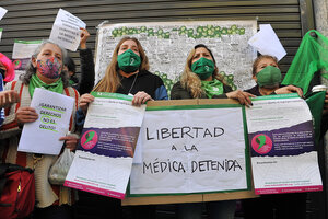 El Ministerio de Salud remarcó que la médica salteña detenida "realizó el aborto en el marco de la ley IVE" (Fuente: Enrique García Medina)