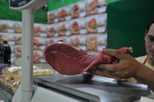 Restricciones a la exportación de carne: Alberto Fernández destacó que bajaron los precios internos (Fuente: Sandra Cartasso)
