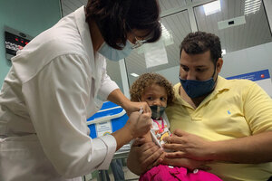 Coronavirus: Cuba es el primer país del mundo en vacunar a niños de dos años (Fuente: AFP)