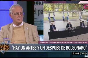 Daniel Gollán: “Hay un antes y un después de Bolsonaro